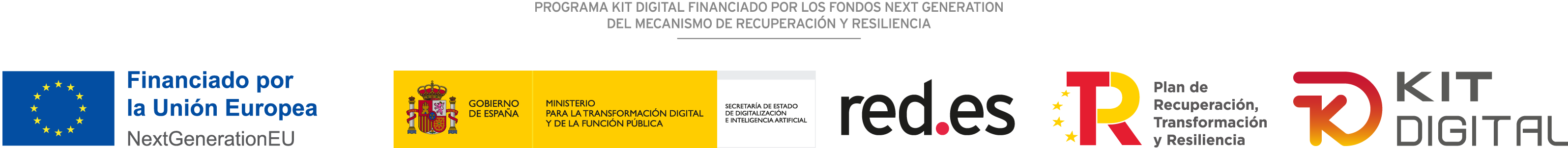 Pie de página de la empresa